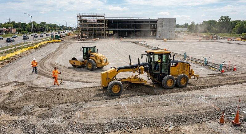Parking Lot Excavation in Buford, GA